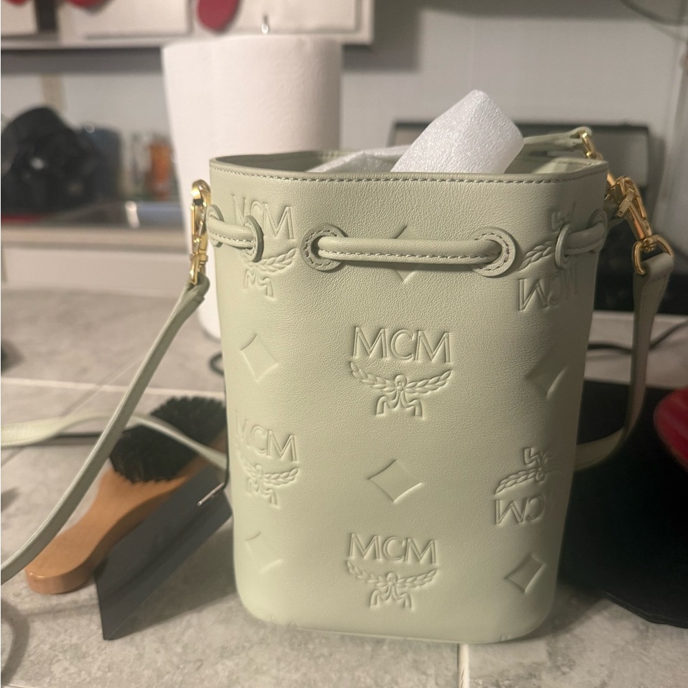 Dessau Drawstring In Embossed Monogram Leather - image 1